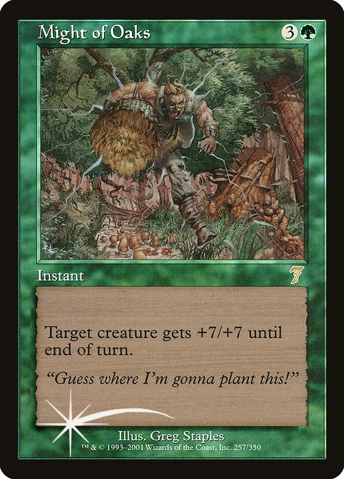 Might of Oaks 257 (7th Edition)  - Foil | Good Games Adelaide SA