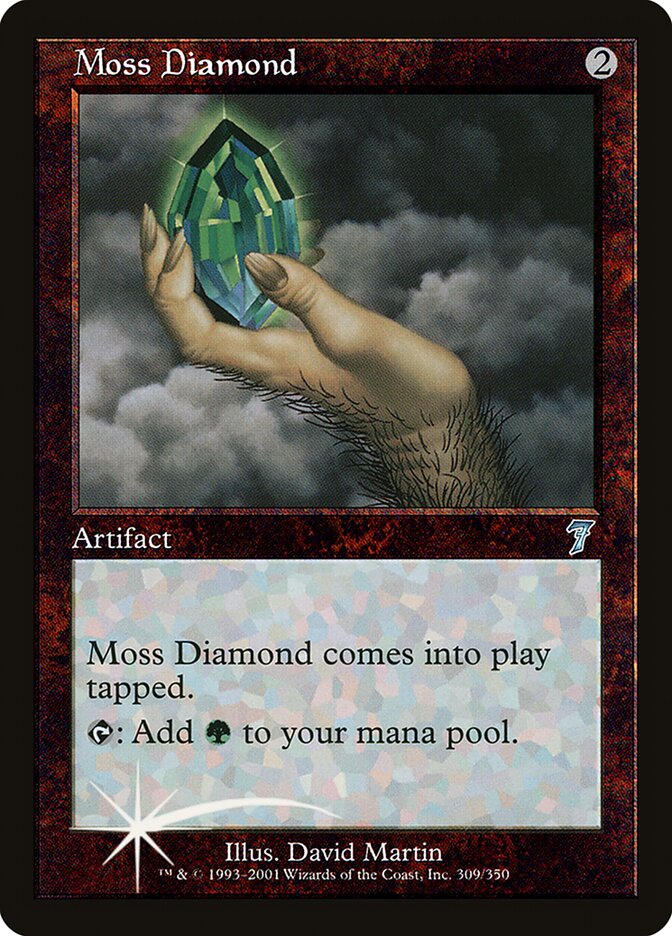 Moss Diamond 309 (7th Edition)  - Foil | Good Games Adelaide SA
