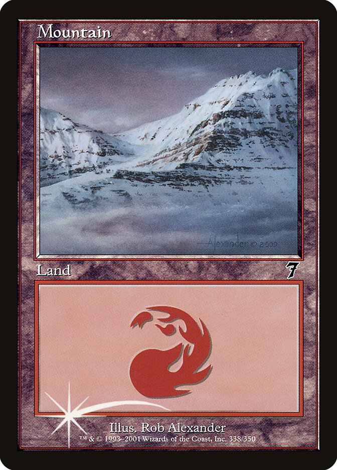 Mountain 338 (7th Edition)  - Foil | Good Games Adelaide SA