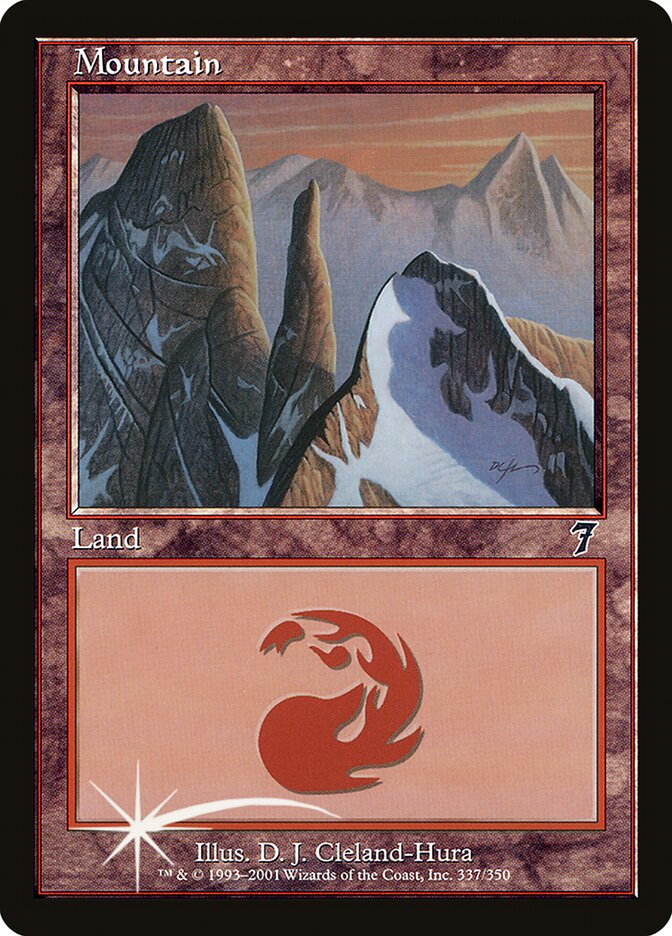 Mountain 337 (7th Edition)  - Foil | Good Games Adelaide SA