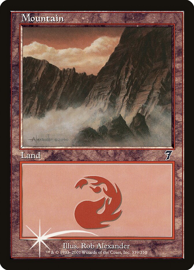 Mountain 339 (7th Edition)  - Foil | Good Games Adelaide SA