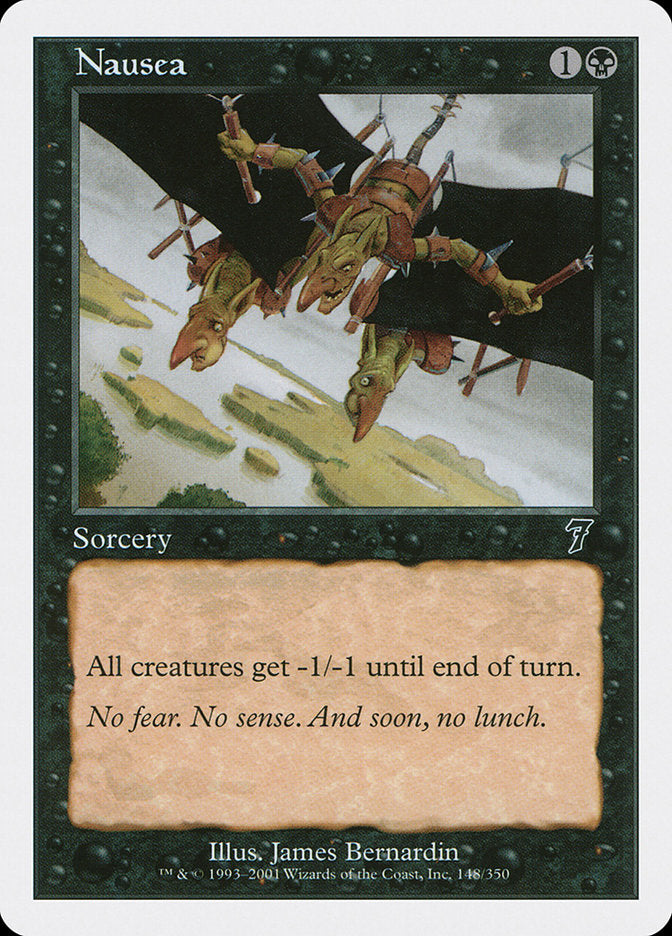 Nausea 148 (7th Edition)  | Good Games Adelaide SA