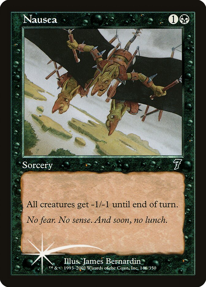 Nausea 148 (7th Edition)  - Foil | Good Games Adelaide SA