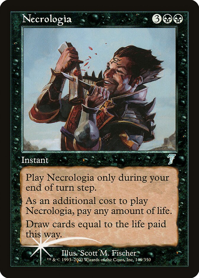 Necrologia 149 (7th Edition)  - Foil | Good Games Adelaide SA