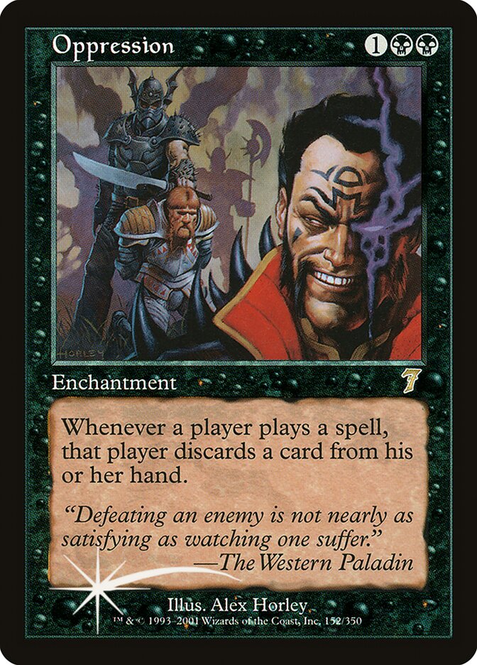 Oppression 152 (7th Edition)  - Foil | Good Games Adelaide SA