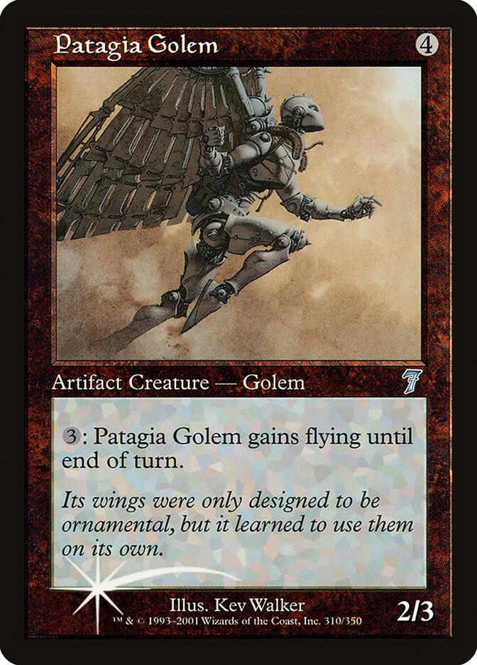 Patagia Golem 310 (7th Edition)  - Foil | Good Games Adelaide SA
