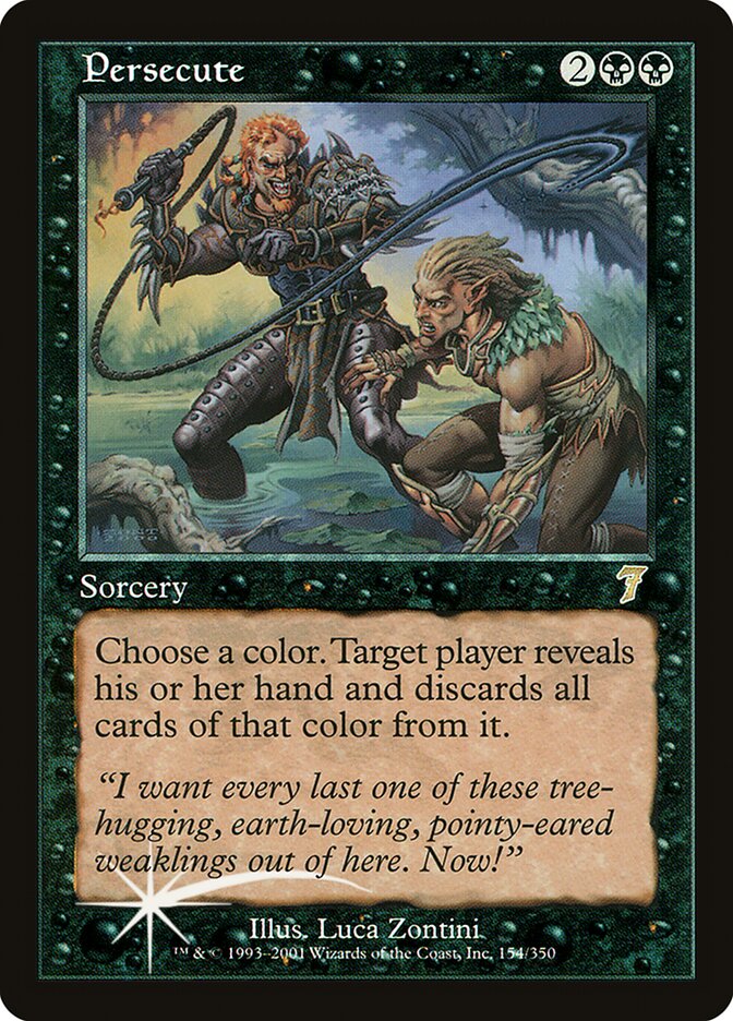 Persecute 154 (7th Edition)  - Foil | Good Games Adelaide SA