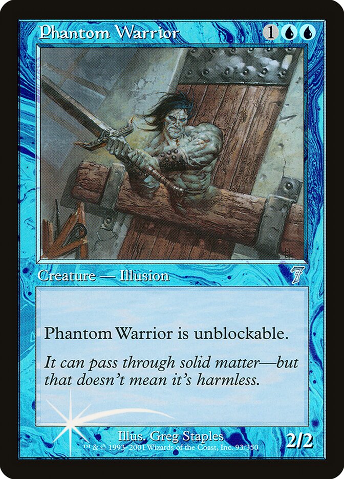Phantom Warrior 93 (7th Edition)  - Foil | Good Games Adelaide SA