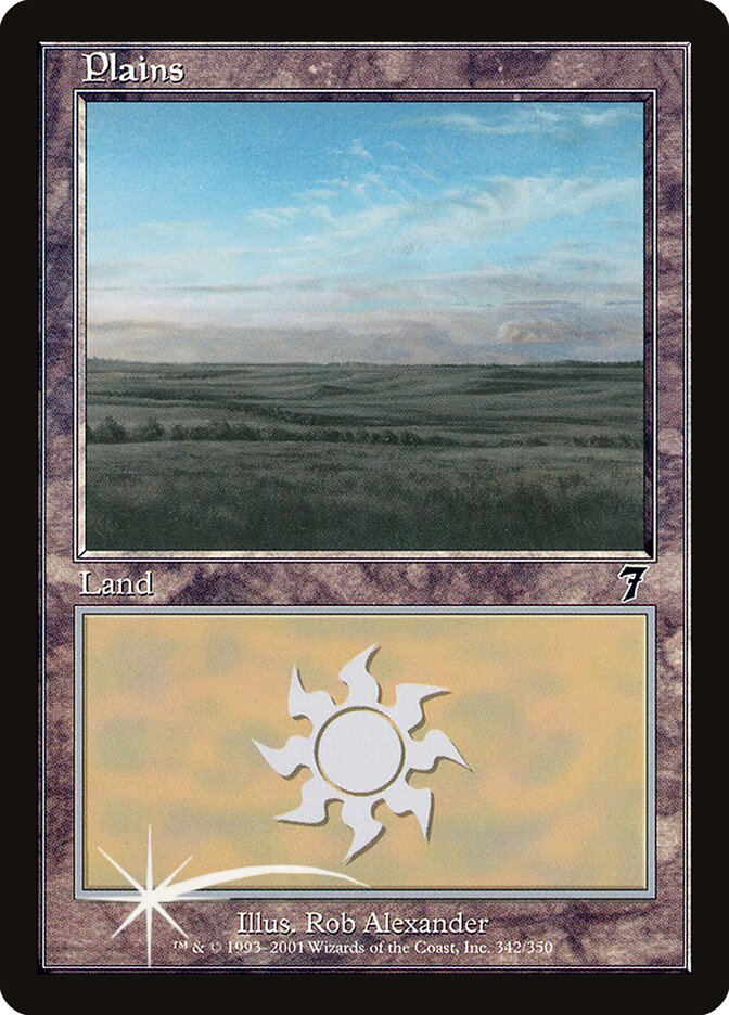 Plains 342 (7th Edition)  - Foil | Good Games Adelaide SA