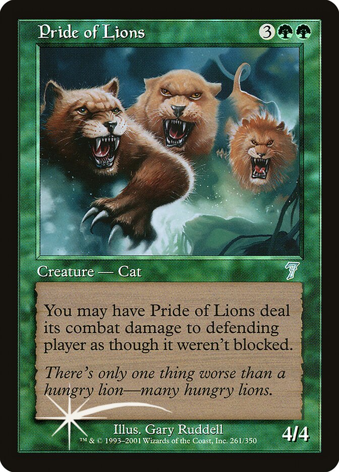 Pride of Lions 261 (7th Edition)  - Foil | Good Games Adelaide SA