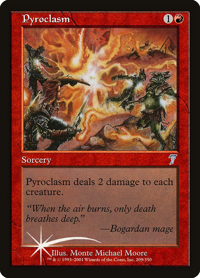 Pyroclasm 209 (7th Edition)  - Foil | Good Games Adelaide SA