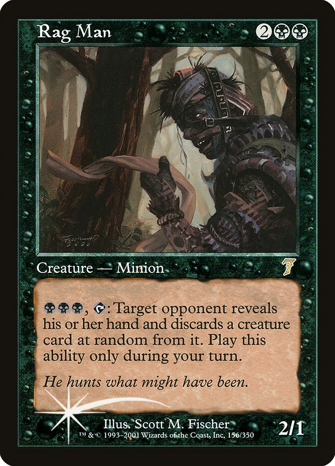 Rag Man 156 (7th Edition)  - Foil | Good Games Adelaide SA