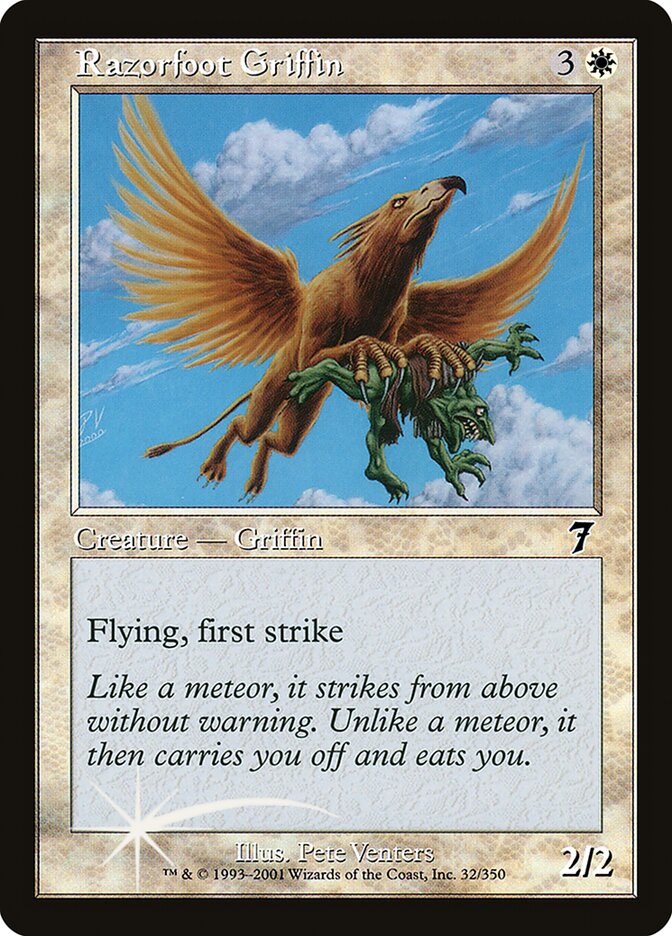 Razorfoot Griffin 32 (7th Edition)  - Foil | Good Games Adelaide SA
