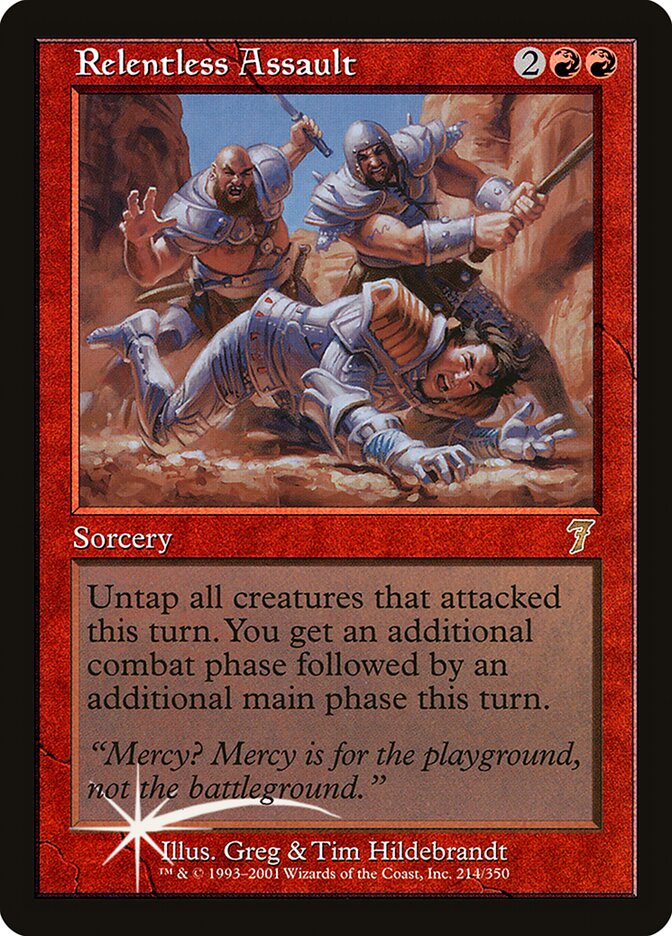 Relentless Assault 214 (7th Edition)  - Foil | Good Games Adelaide SA