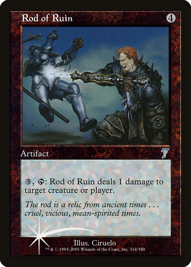 Rod of Ruin 314 (7th Edition)  - Foil | Good Games Adelaide SA