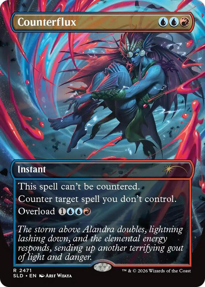 Counterflux 2471 2471 (Secret Lair Drop Series)  - Foil | Good Games Adelaide SA