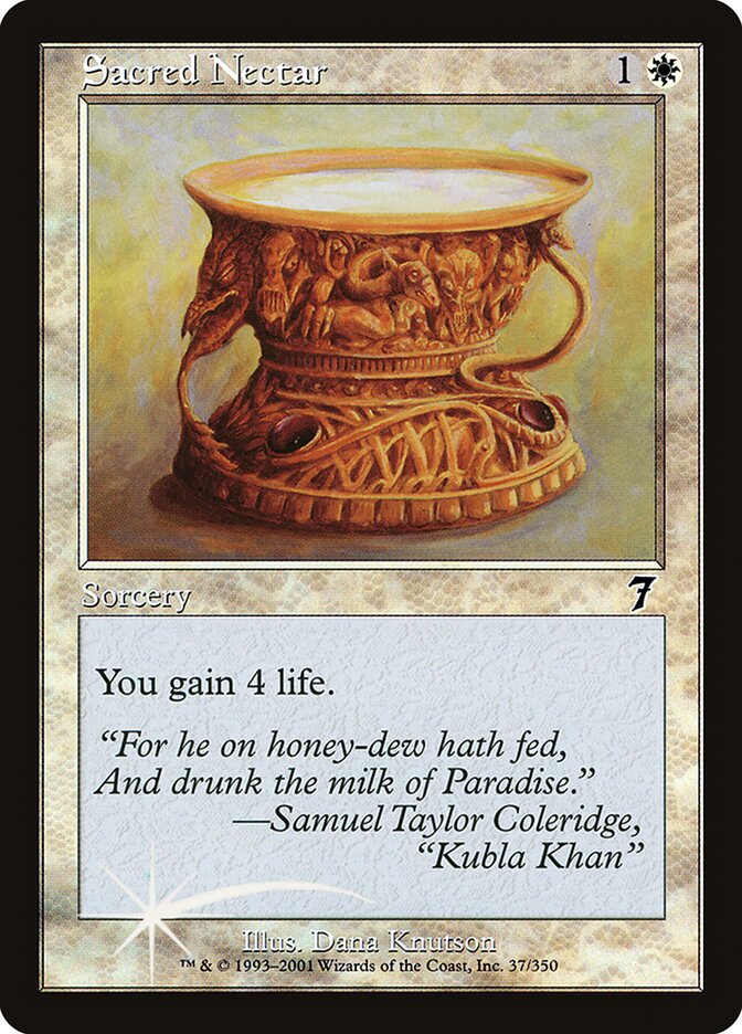 Sacred Nectar 37 (7th Edition)  - Foil | Good Games Adelaide SA