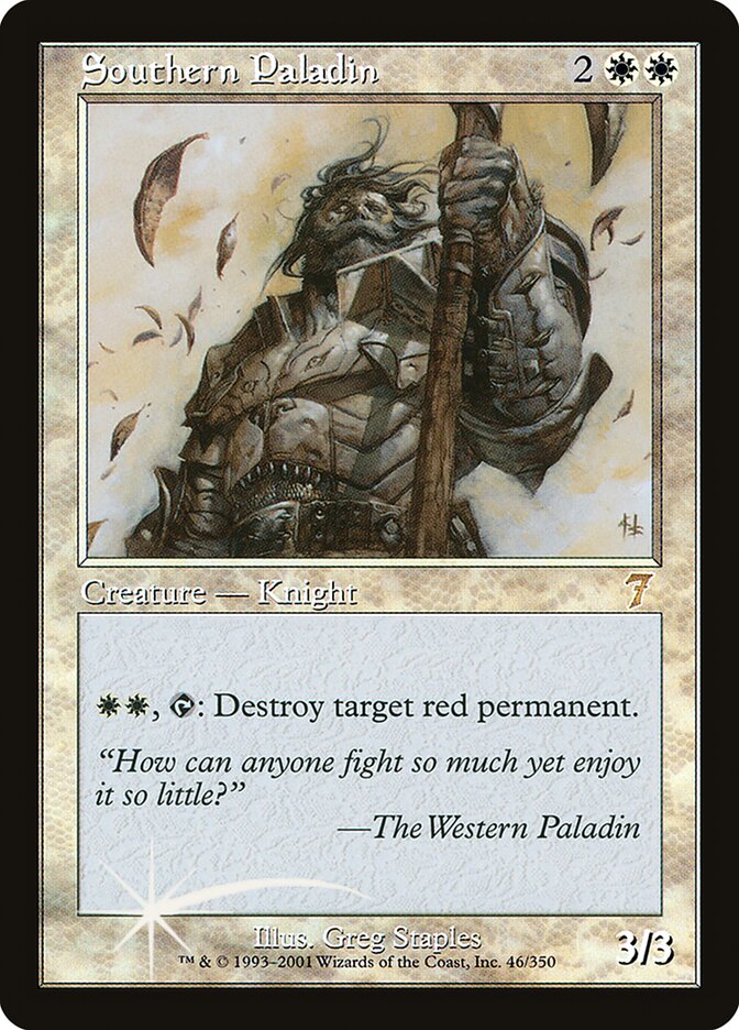 Southern Paladin 46 (7th Edition)  - Foil | Good Games Adelaide SA