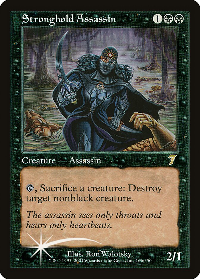 Stronghold Assassin 166 (7th Edition)  - Foil | Good Games Adelaide SA