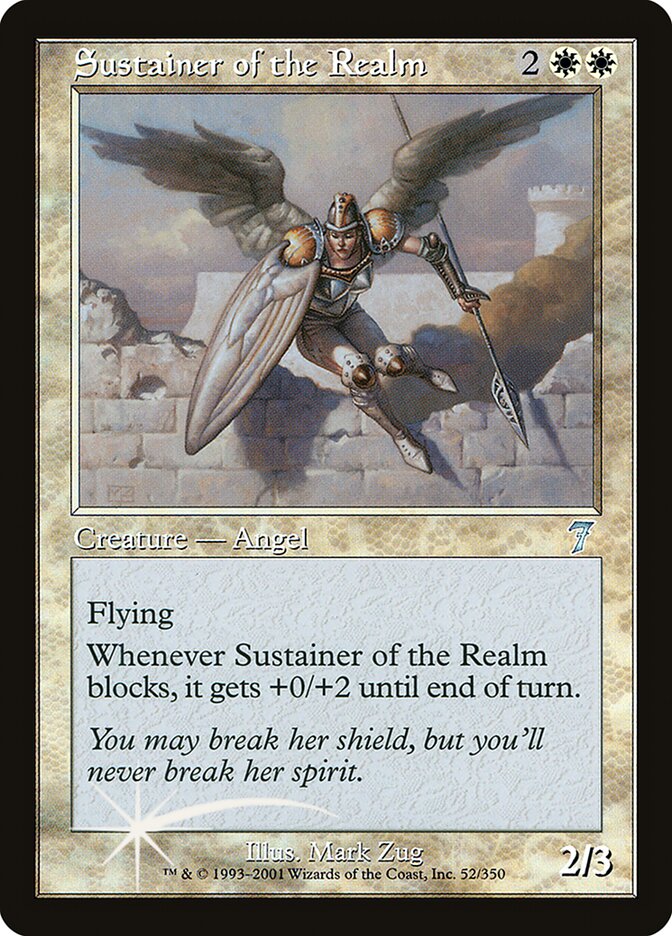Sustainer of the Realm 52 (7th Edition)  - Foil | Good Games Adelaide SA