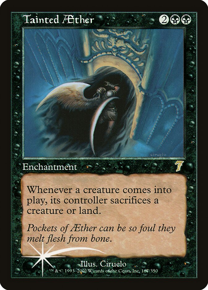 Tainted Aether 167 (7th Edition)  - Foil | Good Games Adelaide SA