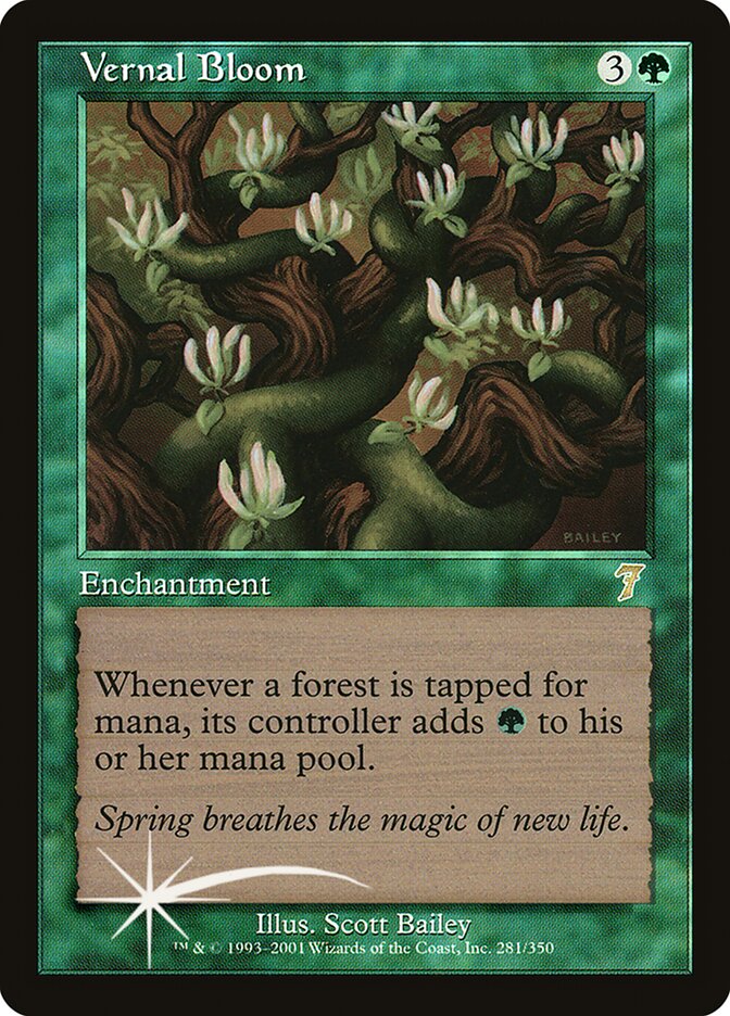 Vernal Bloom 281 (7th Edition)  - Foil | Good Games Adelaide SA