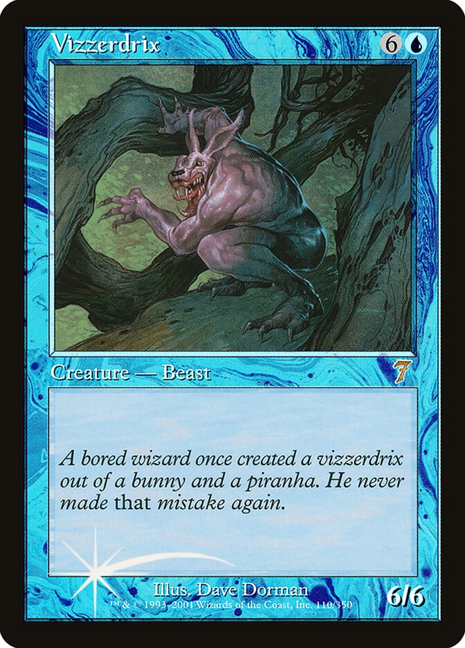 Vizzerdrix 110 (7th Edition)  - Foil | Good Games Adelaide SA