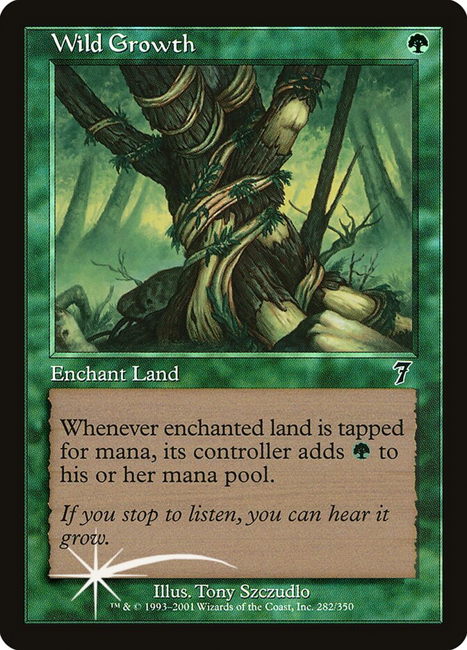 Wild Growth 282 (7th Edition)  - Foil | Good Games Adelaide SA