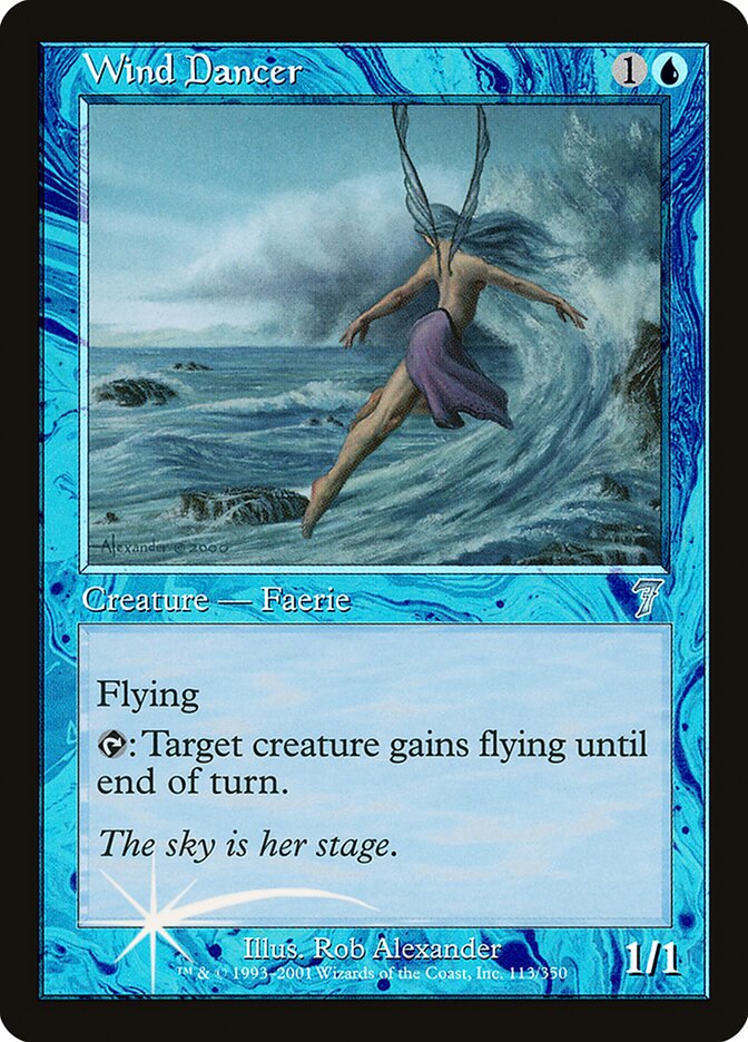 Wind Dancer 113 (7th Edition)  - Foil | Good Games Adelaide SA