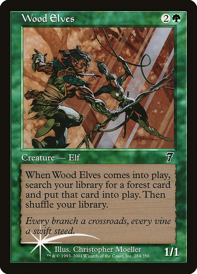 Wood Elves 284 (7th Edition)  - Foil | Good Games Adelaide SA
