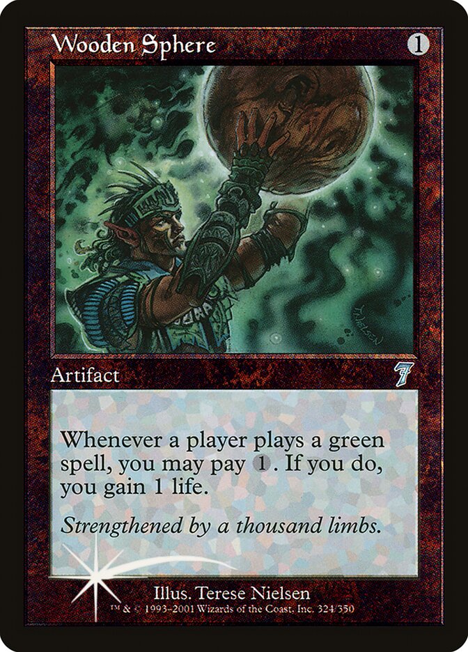 Wooden Sphere 324 (7th Edition)  - Foil | Good Games Adelaide SA