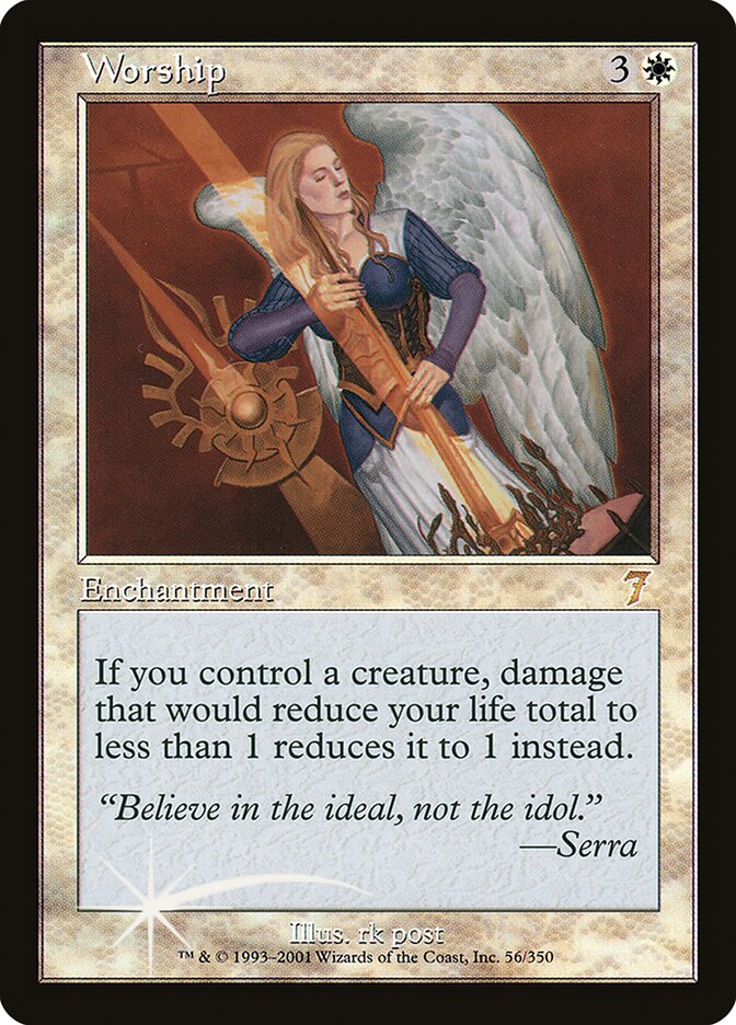 Worship 56 (7th Edition)  - Foil | Good Games Adelaide SA
