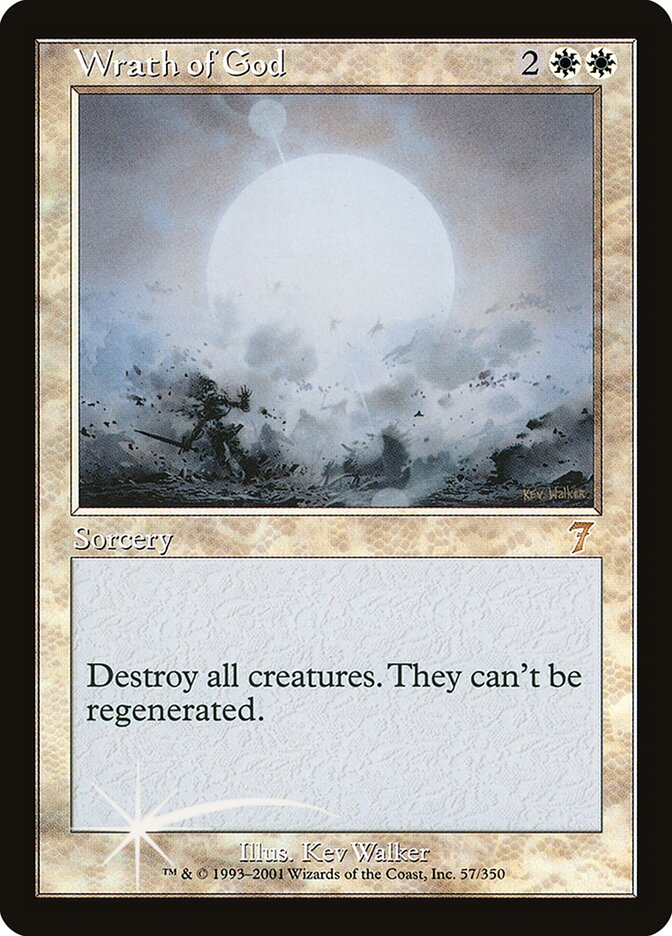 Wrath of God 57 (7th Edition)  - Foil | Good Games Adelaide SA