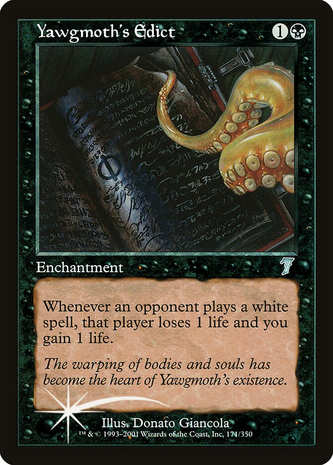 Yawgmoth's Edict 171 (7th Edition)  - Foil | Good Games Adelaide SA