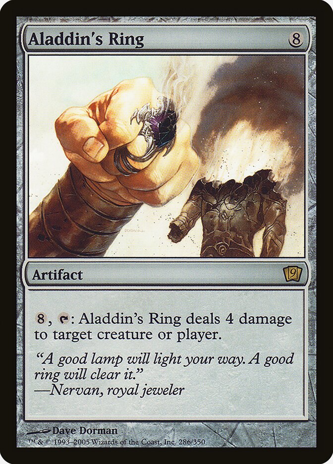Aladdin's Ring 286 (9th Edition)  - Foil | Good Games Adelaide SA