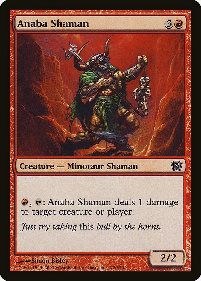 Anaba Shaman 172 (9th Edition)  - Foil | Good Games Adelaide SA