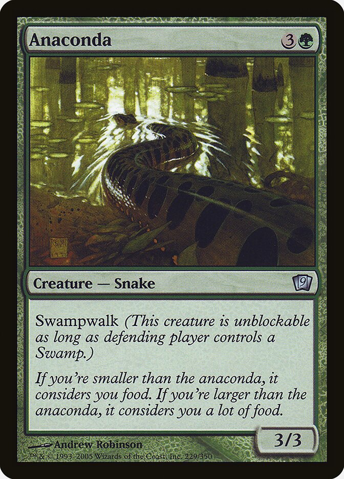 Anaconda 229 (9th Edition)  - Foil | Good Games Adelaide SA