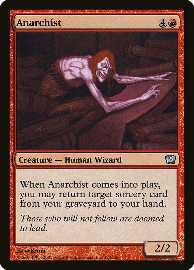 Anarchist 173 (9th Edition)  - Foil | Good Games Adelaide SA