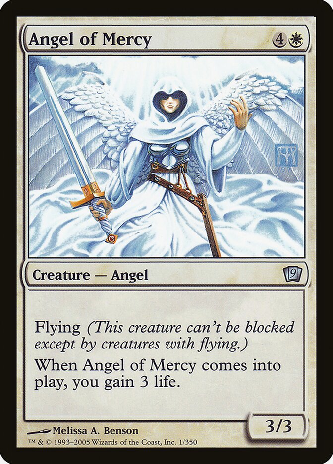 Angel of Mercy 1 (9th Edition)  - Foil | Good Games Adelaide SA