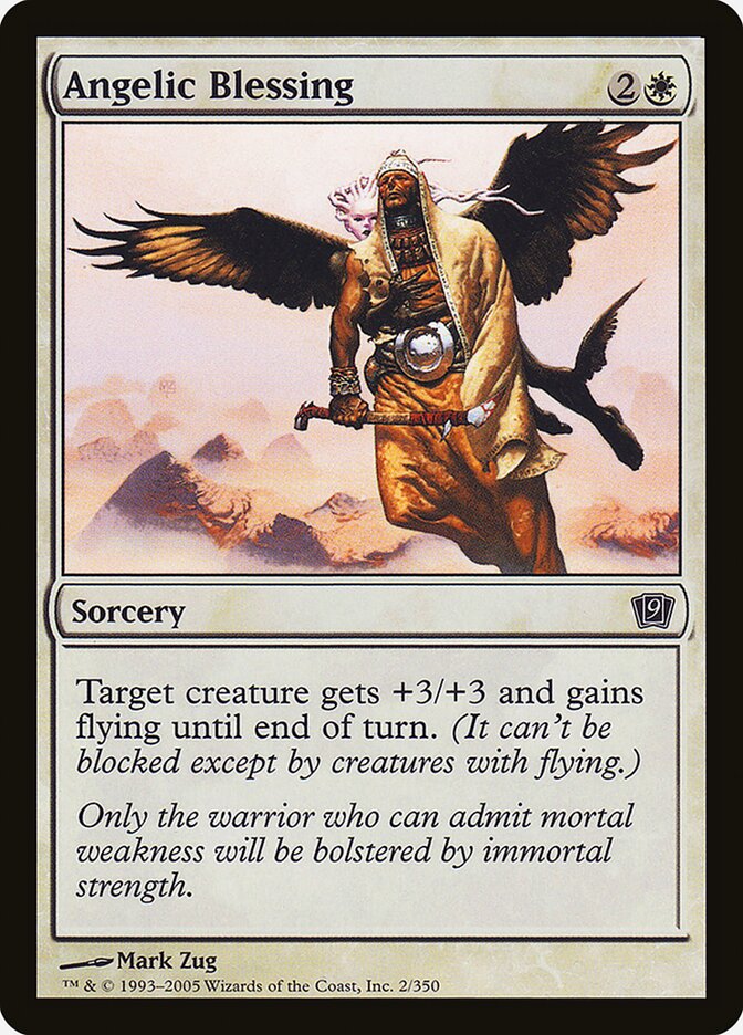 Angelic Blessing 2 (9th Edition)  - Foil | Good Games Adelaide SA