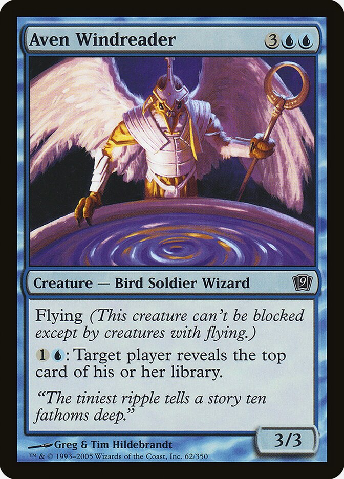 Aven Windreader 62 (9th Edition)  - Foil | Good Games Adelaide SA