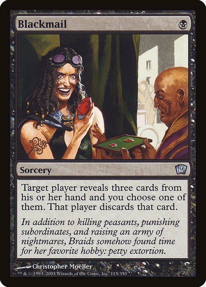 Blackmail 115 (9th Edition)  - Foil | Good Games Adelaide SA