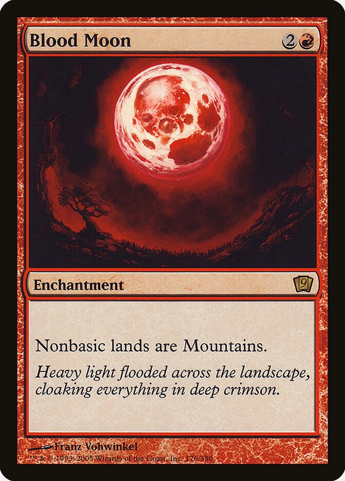 Blood Moon 176 (9th Edition)  - Foil | Good Games Adelaide SA