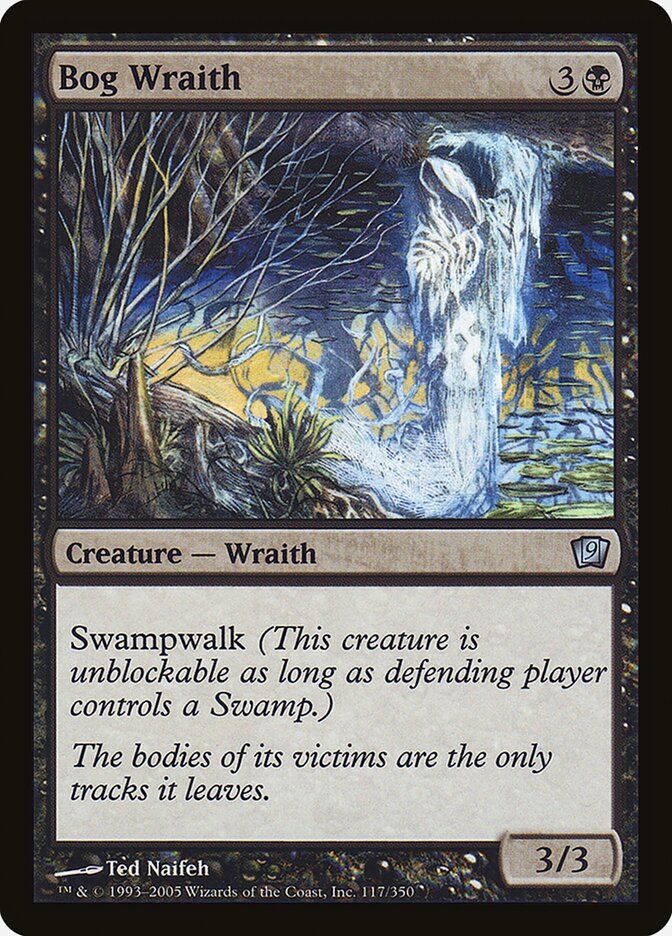 Bog Wraith 117 (9th Edition)  - Foil | Good Games Adelaide SA