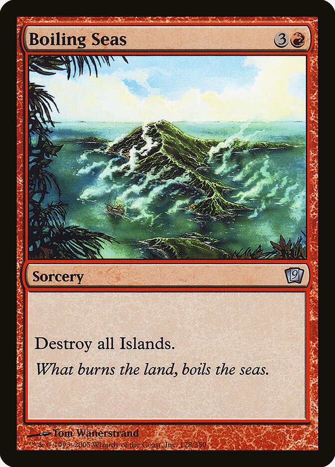 Boiling Seas 178 (9th Edition)  - Foil | Good Games Adelaide SA
