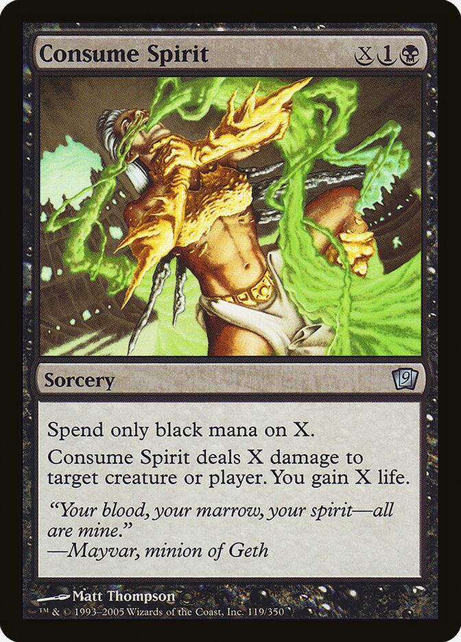 Consume Spirit 119 (9th Edition)  - Foil | Good Games Adelaide SA
