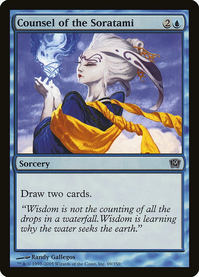 Counsel of the Soratami 69 (9th Edition)  - Foil | Good Games Adelaide SA
