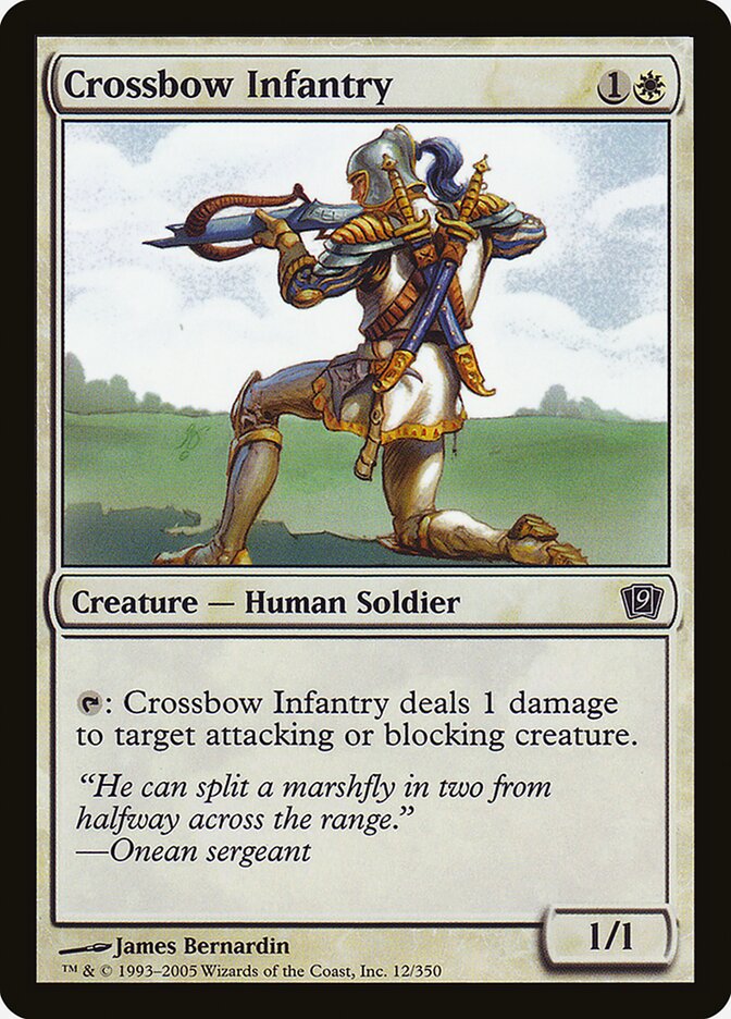 Crossbow Infantry 12 (9th Edition)  - Foil | Good Games Adelaide SA