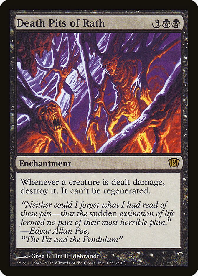 Death Pits of Rath 123 (9th Edition)  - Foil | Good Games Adelaide SA