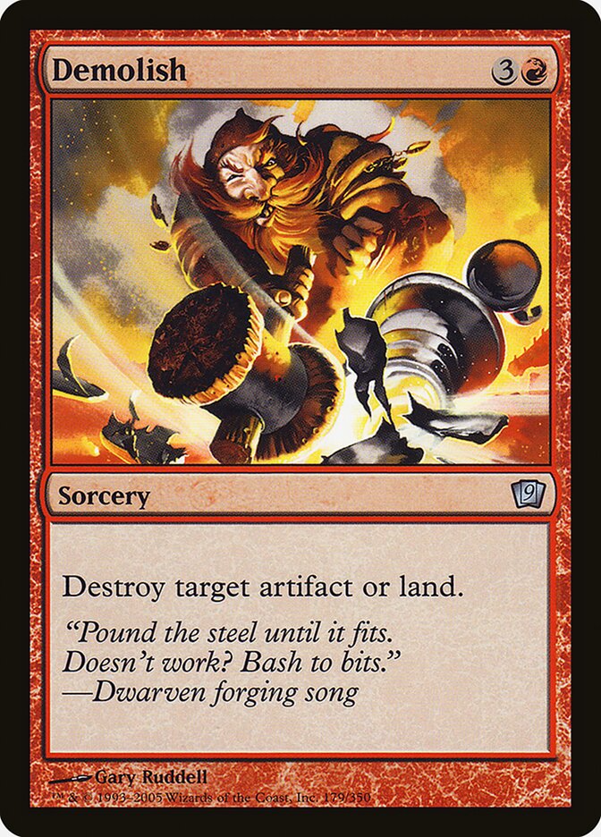 Demolish 179 (9th Edition)  - Foil | Good Games Adelaide SA